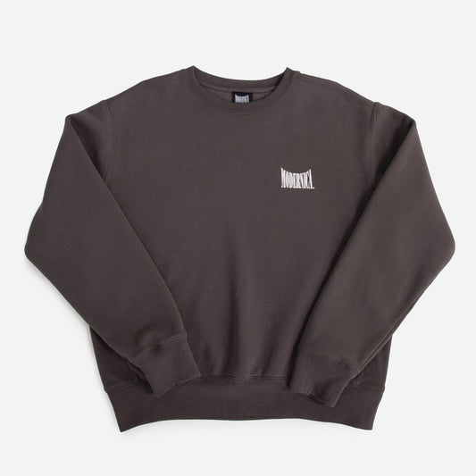 Modernica Logo Crewneck Sweatshirt - Charcoal