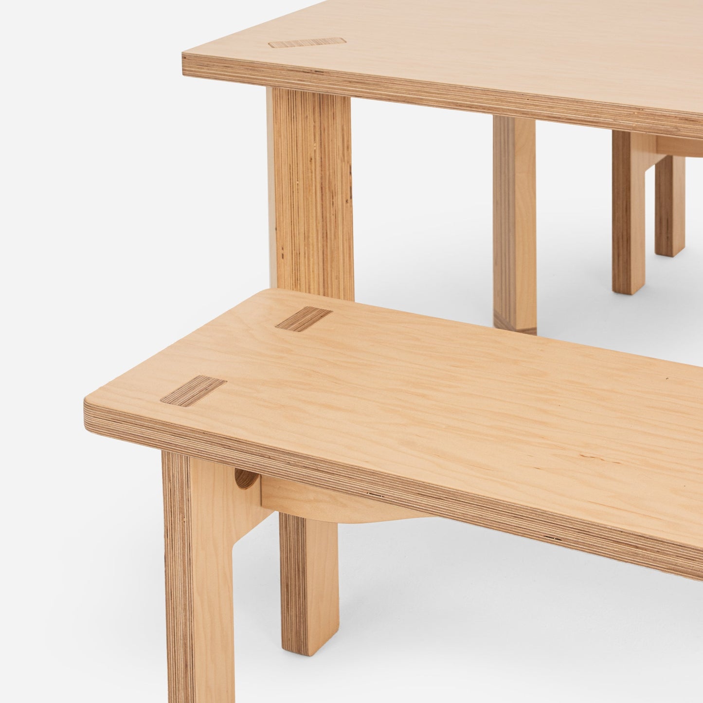 Case Study Furniture® Tenon Table + Benches Bundle Pack